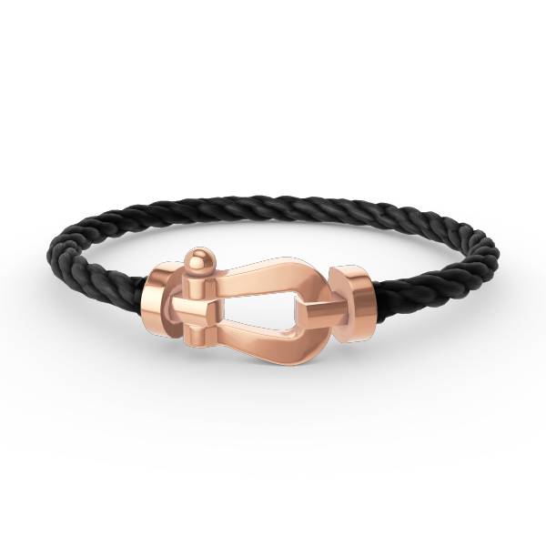 [Resenly Jewelry]FORCE LARGE HORSESHOE NO DIAMOND BRACELET ROSE GOLD