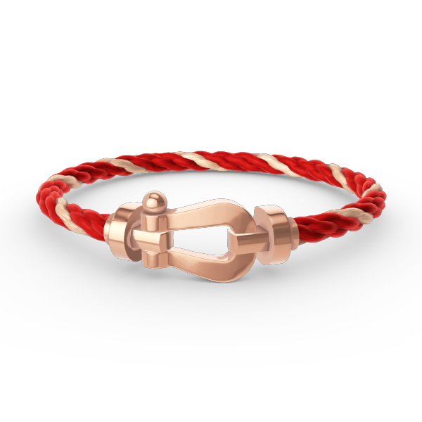 [Resenly Jewelry]FORCE LARGE HORSESHOE NO DIAMOND BRACELET ROSE GOLD