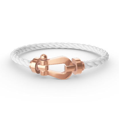 [Resenly Jewelry]FORCE LARGE HORSESHOE NO DIAMOND BRACELET ROSE GOLD
