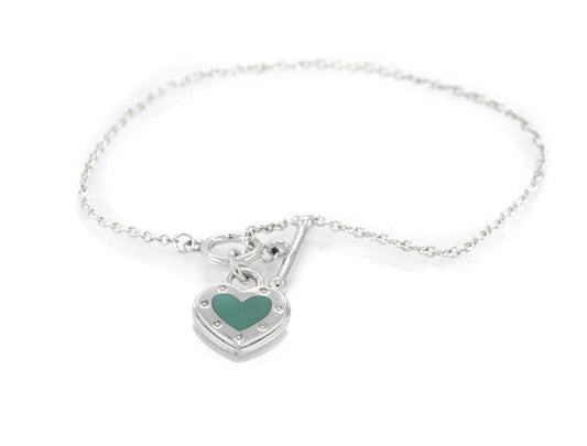 [Resenly Jewelry]LOVE HEART BLUE BRACELET