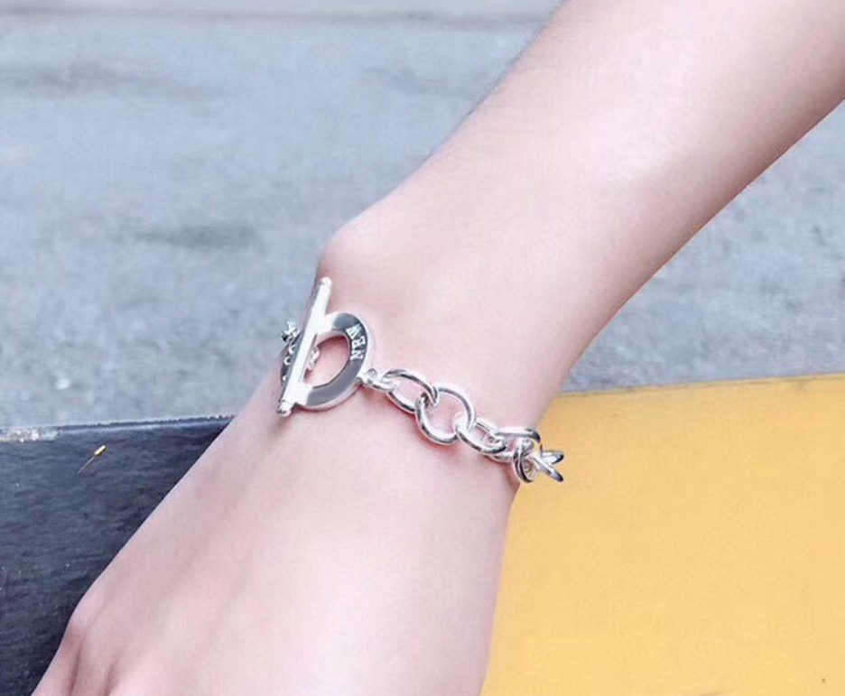 [Resenly Jewelry] トグルタグブレスレット シルバー