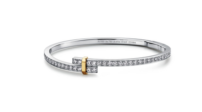 [Resenly Jewelry]EDGE DIAMOND GOLD SILVER BRACELET