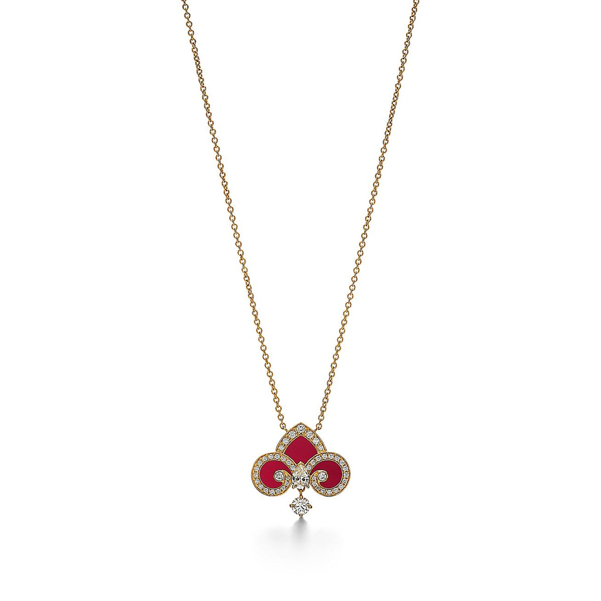 {
  "Resenly Jewelry": "レゼンリージュエリー",
  "FLEUR DE LIS PINK GOLD DIAMOND NECKLACE": "フルール・ド・リス ピンクゴールド ダイヤモンドネックレス"
}