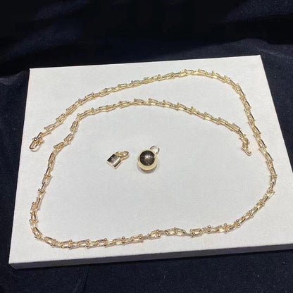 [Resenly Jewelry]HARDWEAR WRAP NECKLACE