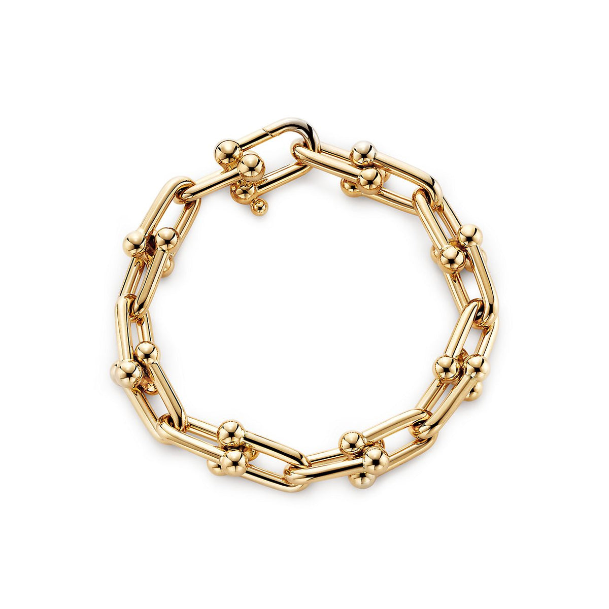 [Resenly Jewelry]ハードウェア ゴールドブレスレット
