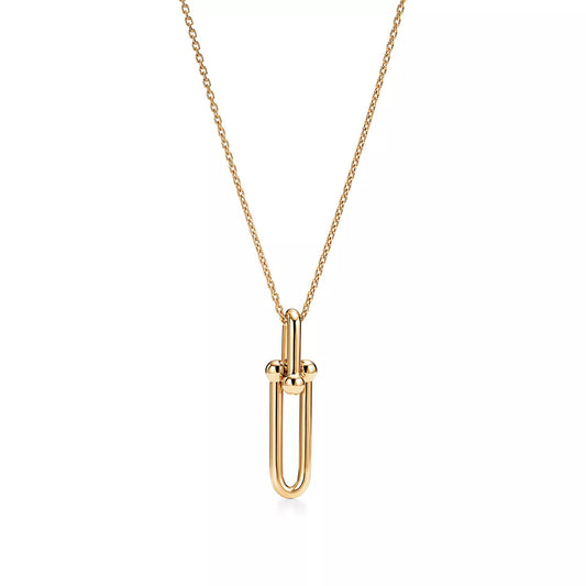 [Resenly Jewelry]HARDWEAR GOLD DROP PEDANT NECKLACE
