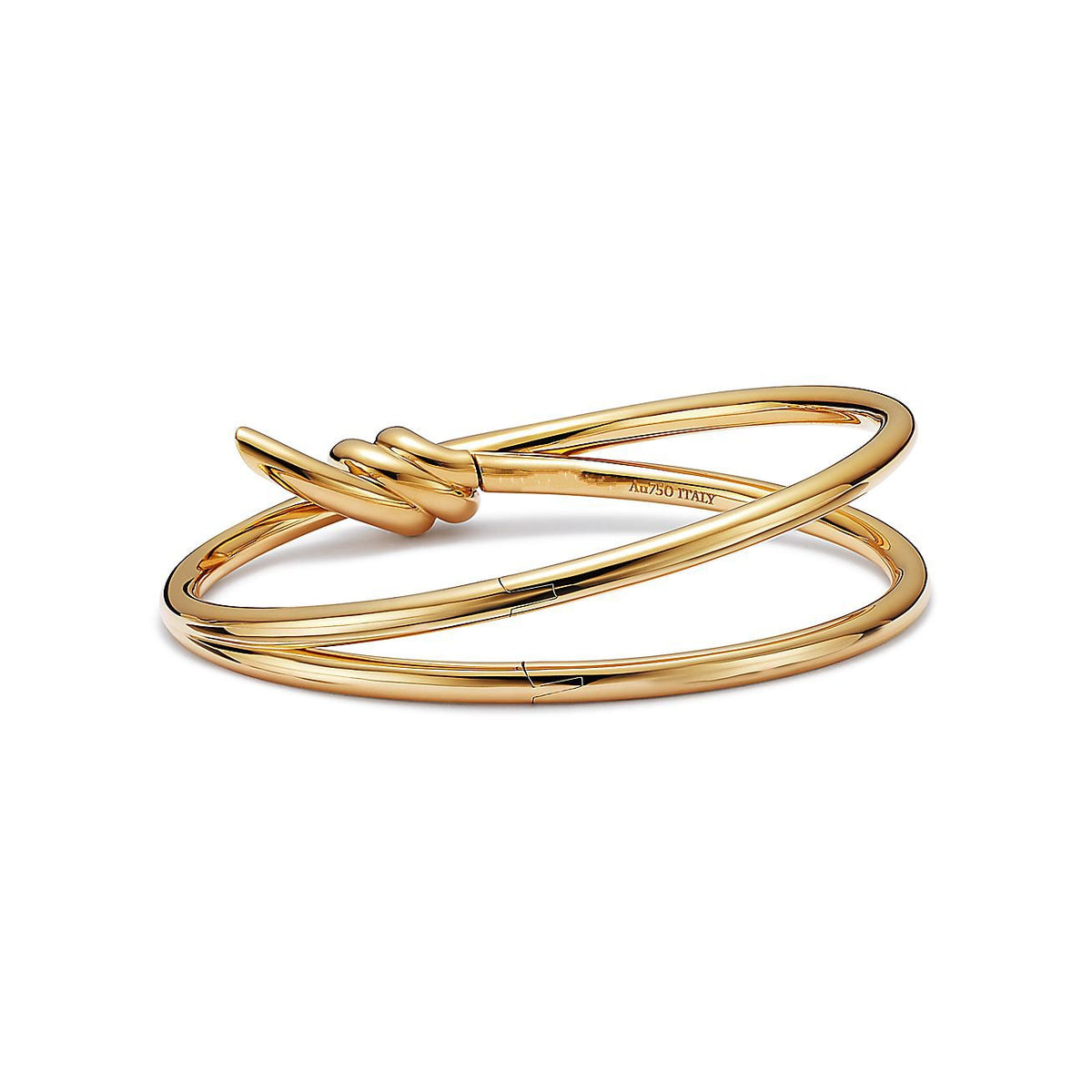 [Resenly Jewelry]KNOT DOUBLE ROW GOLD BRACELET