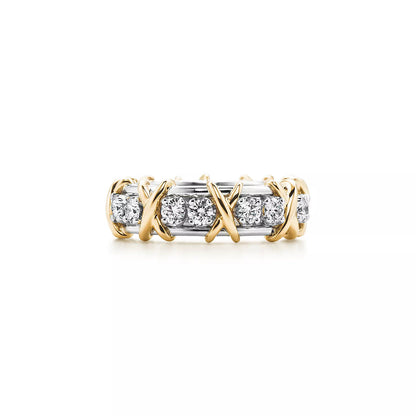 [Resenly Jewelry]SIXTEEN STONE RING GOLD