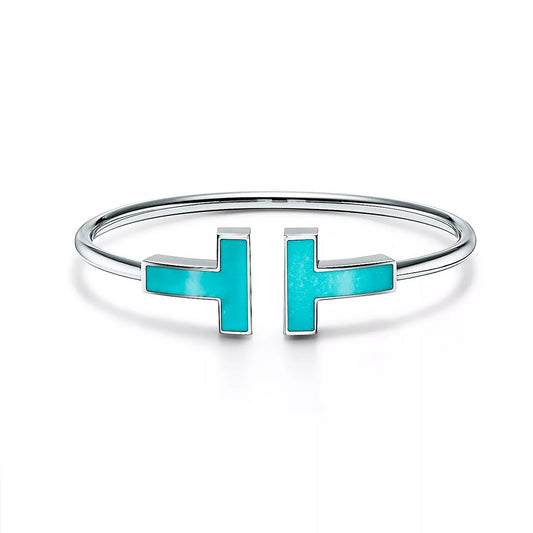 [Resenly Jewelry]T BRACELET 1.8MM TURQUOISE