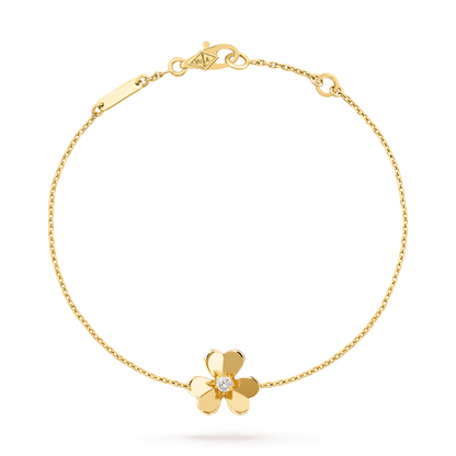 [Resenly Jewelry]FRIVOLE ゴールドフラワーブレスレット