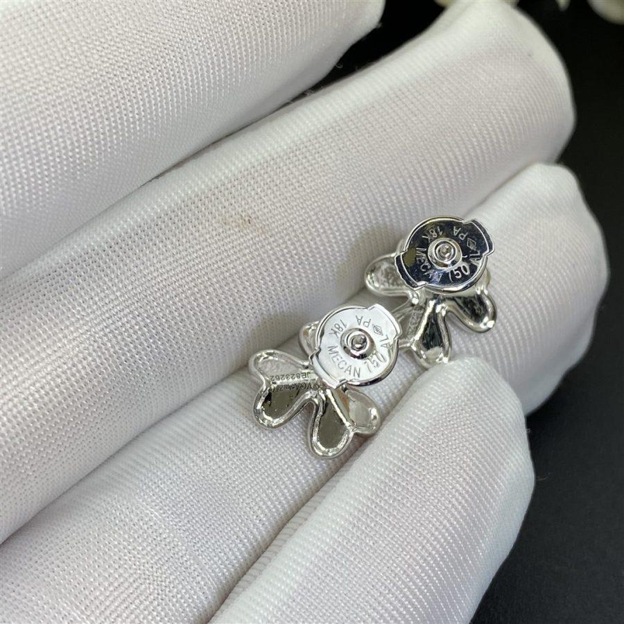 [Resenly Jewelry]FRIVOLE MINI SILVER FLOWER EARRINGS