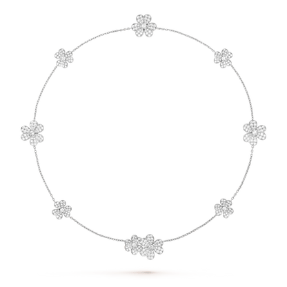 {
  "Resenly Jewelry": "Resenly Jewelry",
  "FRIVOLE SILVER 9 FLOWERS NECKLACE": "フリヴォル シルバー 9フラワー ネックレス"
}