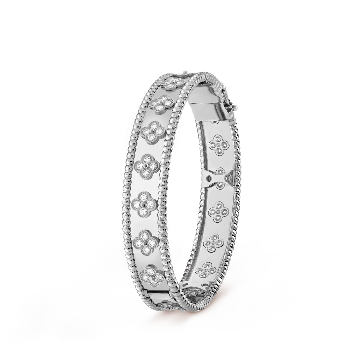 [Resenly Jewelry]CLOVER BRACELET 8MM DIAMONDS