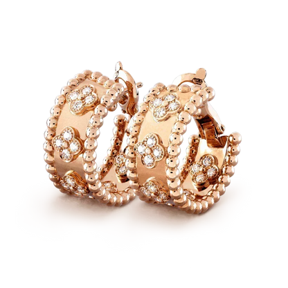 [Resenly Jewelry]ペルレ ダイヤモンド イヤリング