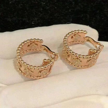 [Resenly Jewelry]ペルレ ダイヤモンド イヤリング