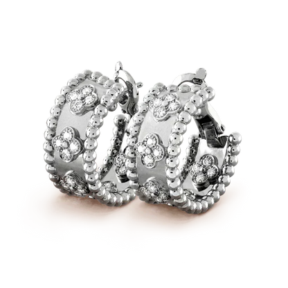 [Resenly Jewelry]ペルレ ダイヤモンド イヤリング