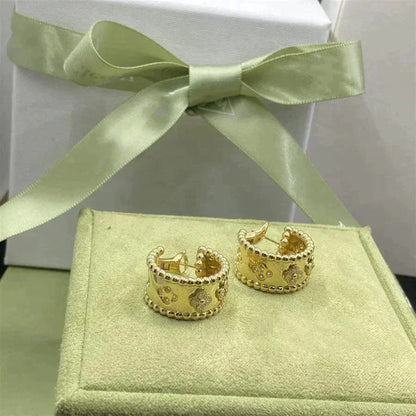 [Resenly Jewelry]ペルレ ダイヤモンド イヤリング