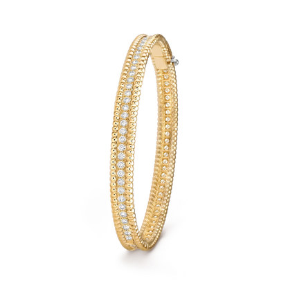 [Resenly Jewelry]ペルレ ダイヤモンド ブレスレット 1連