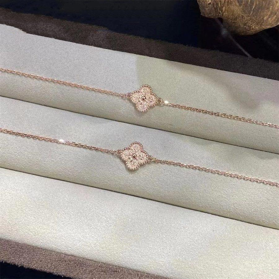 [Resenly Jewelry]CLOVER SINGLE FLOWER BRACELET