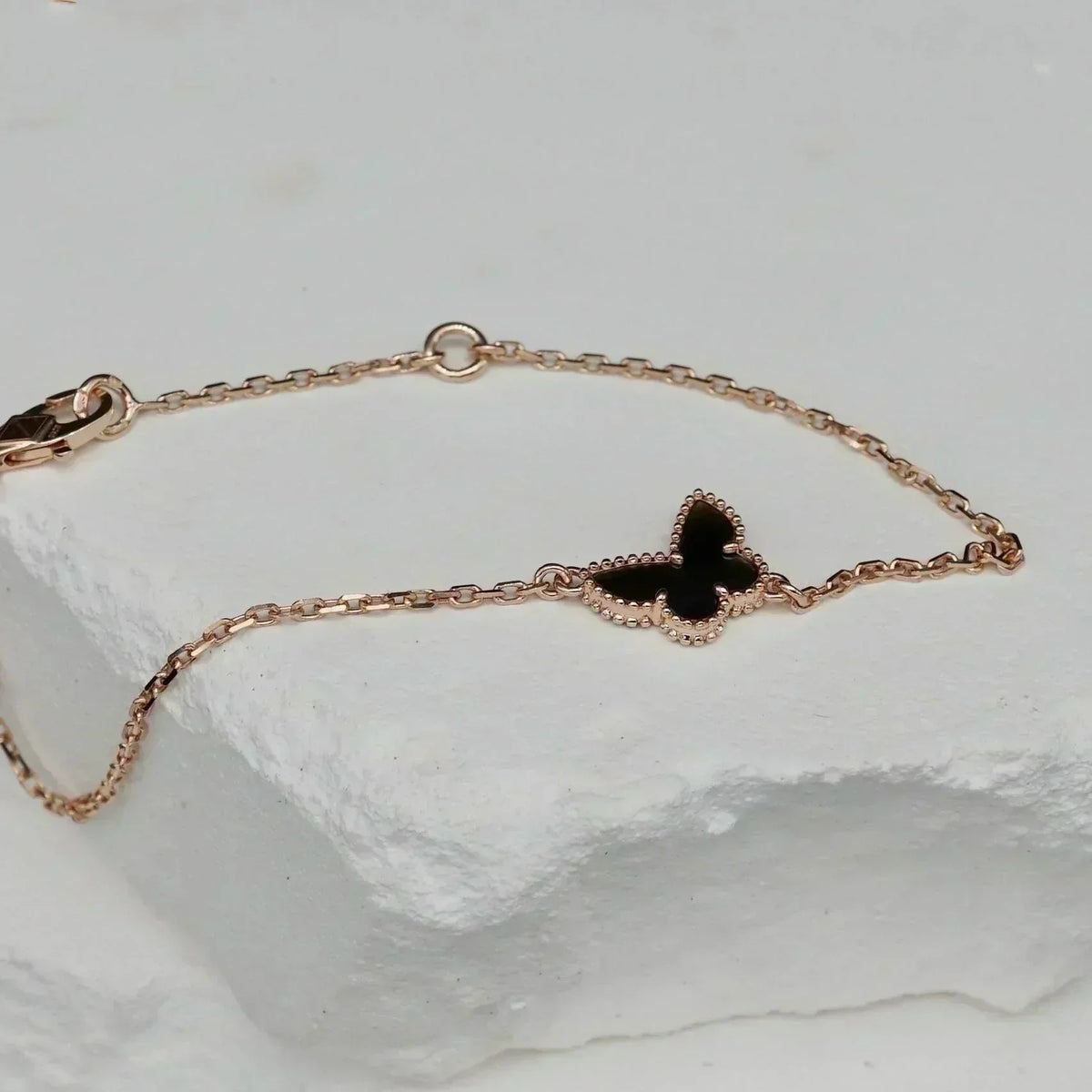 [Resenly Jewelry]BUTTERFLY ONYX  BUTTERFLY BRACELET