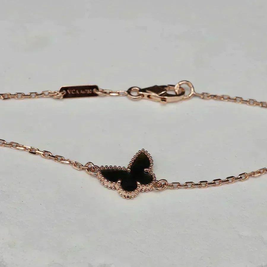 [Resenly Jewelry]BUTTERFLY ONYX  BUTTERFLY BRACELET