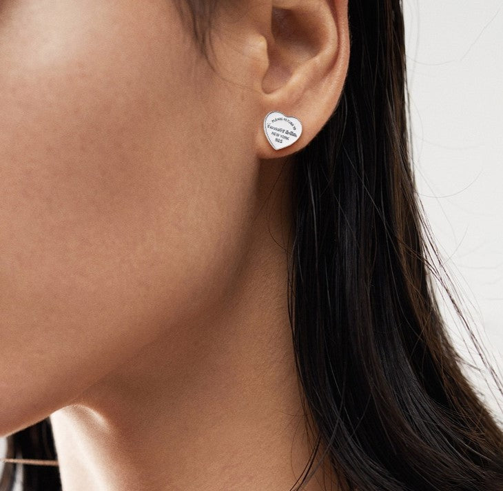[Resenly Jewelry]RETURN TO TIF LOVE SILVER EARRINGS