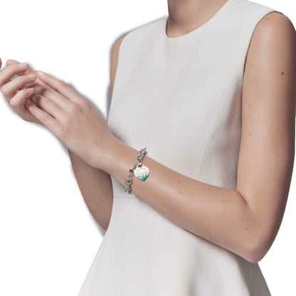 [Resenly Jewelry]LOVE HEART RETURN TO TIF SILVER BRACELET