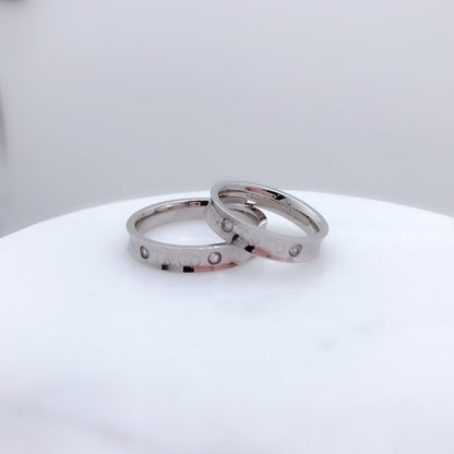 [Resenly Jewelry]DOUBLE DIAMOND RING