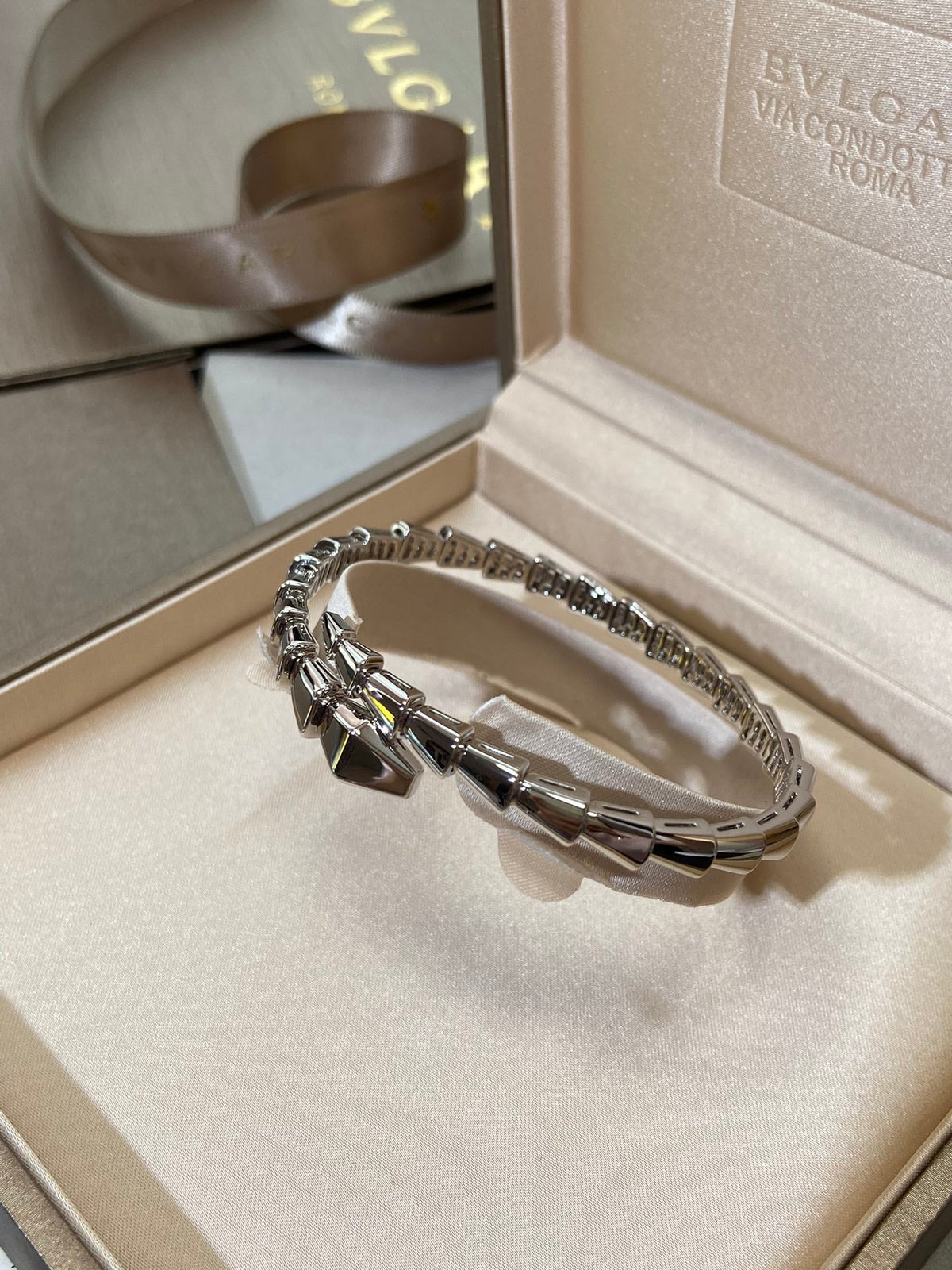 [Resenly Jewelry]SERPENTI VIPER SILVER BRACELET