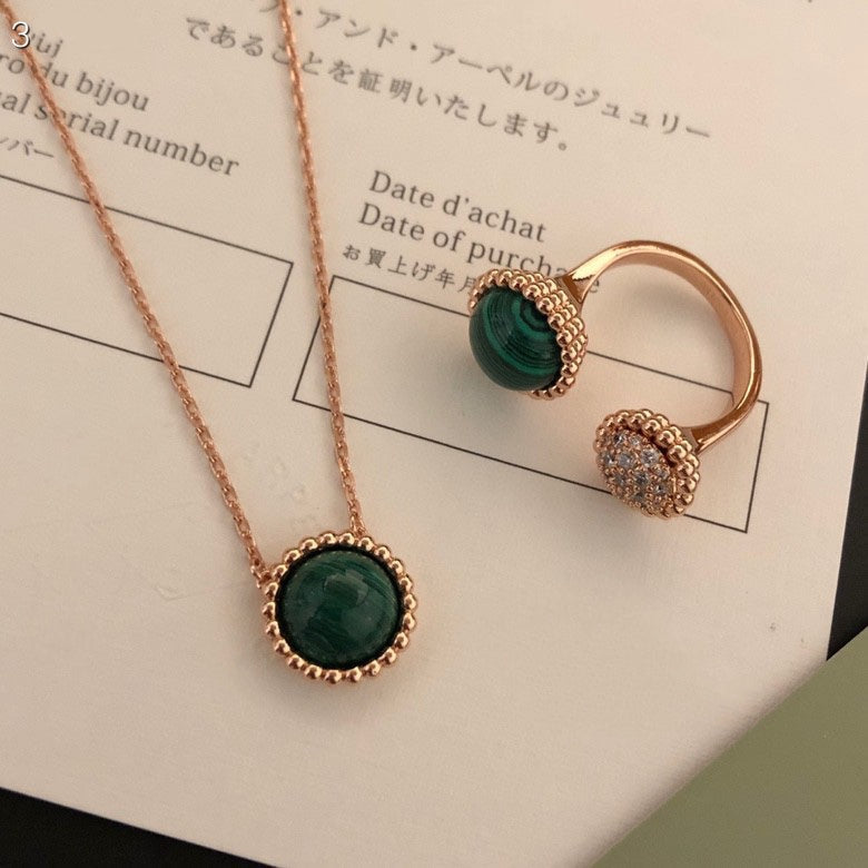 [Resenly Jewelry]PERLEE COULEURS DIAMOND ROSE GOLD BETWEEN THE FINGER RING