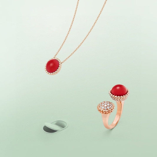[Resenly Jewelry]PERLEE COULEURS DIAMOND ROSE GOLD BETWEEN THE FINGER RING