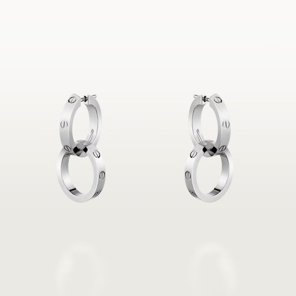 [Resenly Jewelry]LOVE 3.3MM ダングルピアス