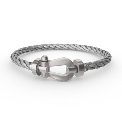 [Resenly Jewelry]FORCE LARGE HORSESHOE NO DIAMOND BRACELET SILVER