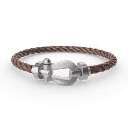 [Resenly Jewelry]FORCE LARGE HORSESHOE NO DIAMOND BRACELET SILVER