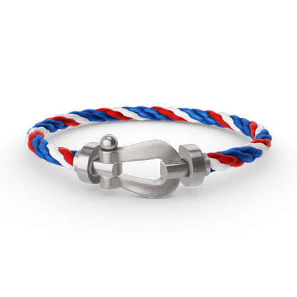 [Resenly Jewelry]FORCE LARGE HORSESHOE NO DIAMOND BRACELET SILVER