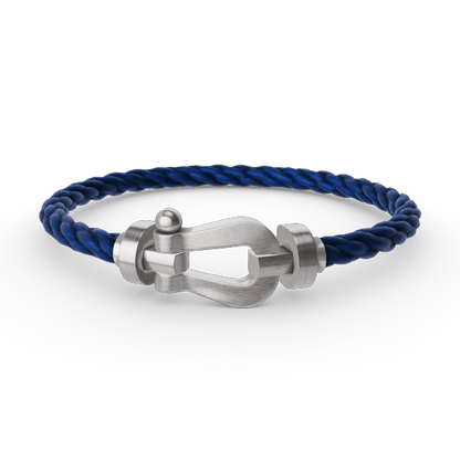[Resenly Jewelry]FORCE LARGE HORSESHOE NO DIAMOND BRACELET SILVER