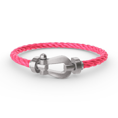 [Resenly Jewelry]FORCE LARGE HORSESHOE NO DIAMOND BRACELET SILVER