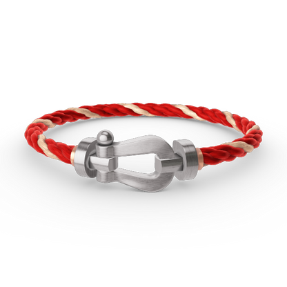 [Resenly Jewelry]FORCE LARGE HORSESHOE NO DIAMOND BRACELET SILVER