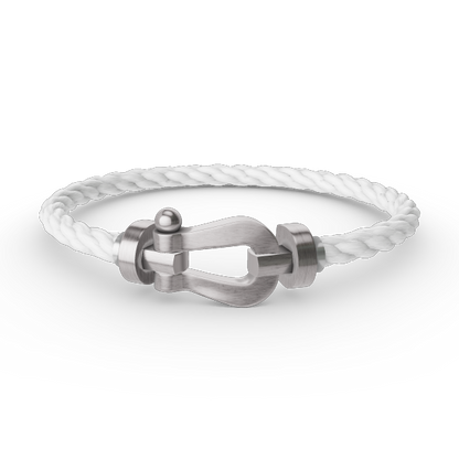 [Resenly Jewelry]FORCE LARGE HORSESHOE NO DIAMOND BRACELET SILVER