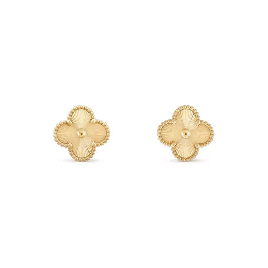 [Resenly Jewelry] クローバー ミディアム 1モチーフ レーザーピアス