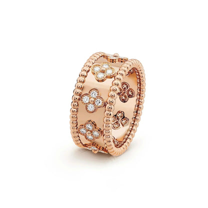 [Resenly Jewelry]CLOVER KALEIDOSCOPE RING 10MM